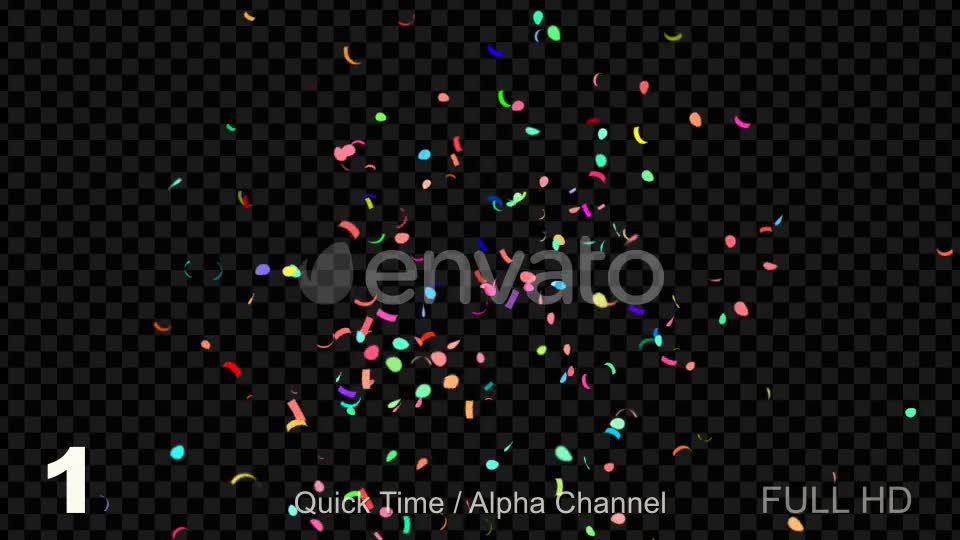 Confetti Explosion Videohive 21827795 Motion Graphics Image 1