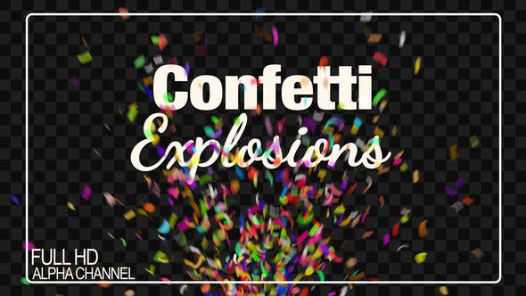 Confetti Explosion - Download 21772471 Videohive