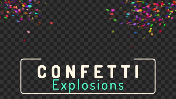 Confetti Explosions - 21538279 Download Videohive