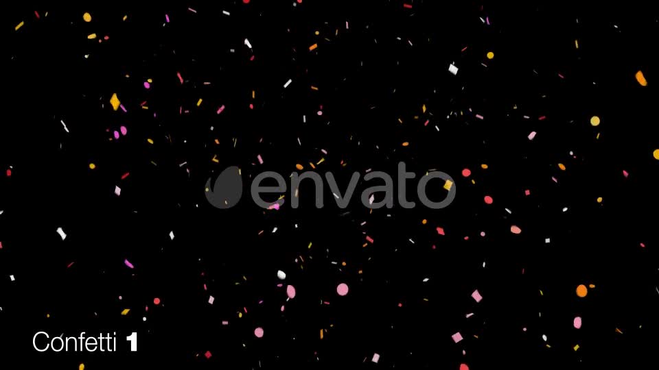 Confetti Explosions 4K Videohive 23730045 Motion Graphics Image 1