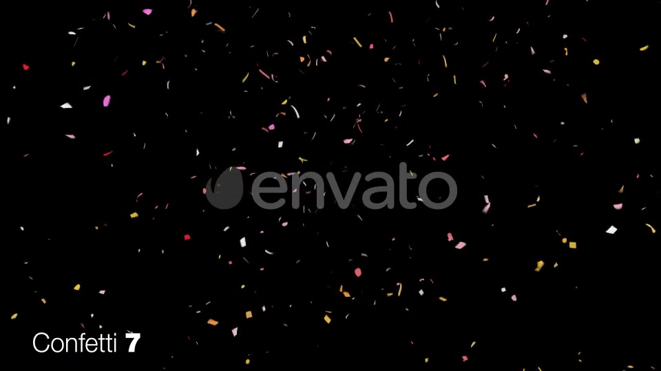 Confetti Explosions 4K Videohive 23730045 Motion Graphics Image 9