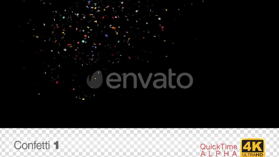 Confetti Explosions 4K Videohive 24794423 Motion Graphics Image 1