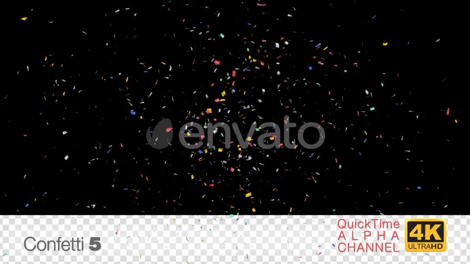 Confetti Explosions 4K Videohive 24794423 Motion Graphics Image 10