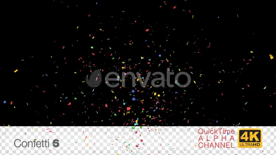 Confetti Explosions 4K Videohive 24794423 Motion Graphics Image 12