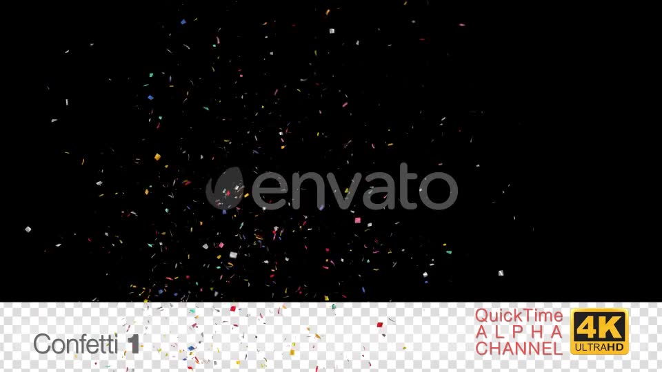 Confetti Explosions 4K Videohive 24794423 Motion Graphics Image 2