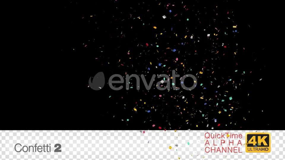 Confetti Explosions 4K Videohive 24794423 Motion Graphics Image 4