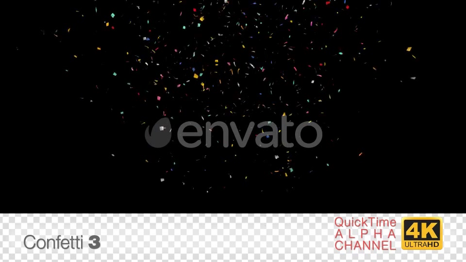 Confetti Explosions 4K Videohive 24794423 Motion Graphics Image 6