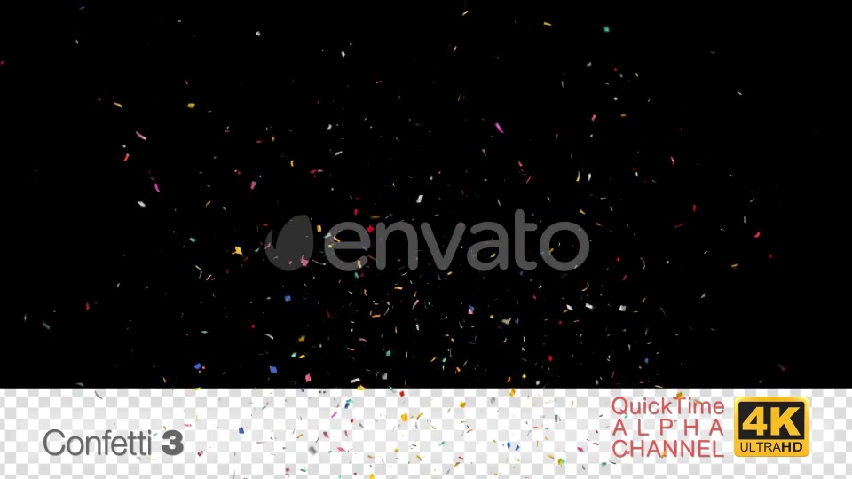 Confetti Explosions 4K Videohive 24794423 Motion Graphics Image 7