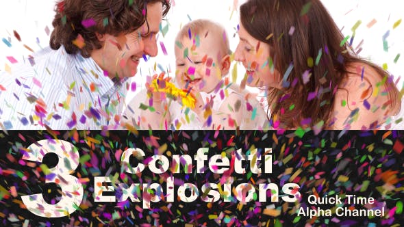 Confetti Explosions - Download 21138906 Videohive