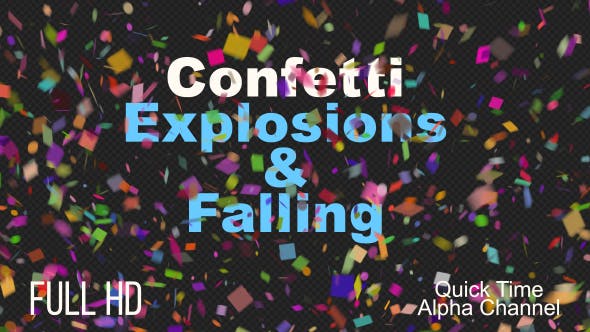 Confetti Explosions - Download 21140777 Videohive