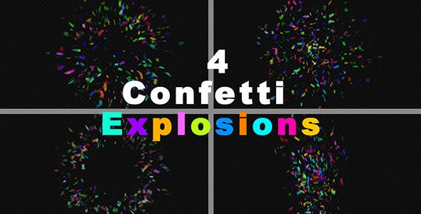 Confetti Explosions - Download Videohive 20958091
