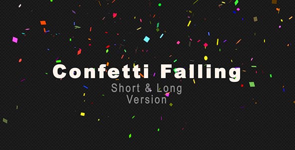 Confetti Falling - Videohive Download 21006548