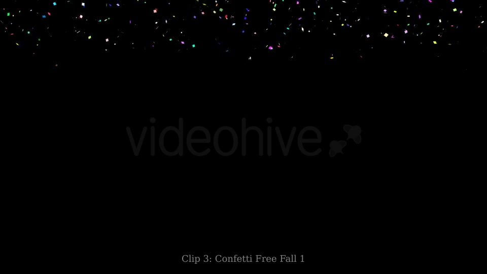 Confetti Overlay Pack Videohive 21026398 Motion Graphics Image 3
