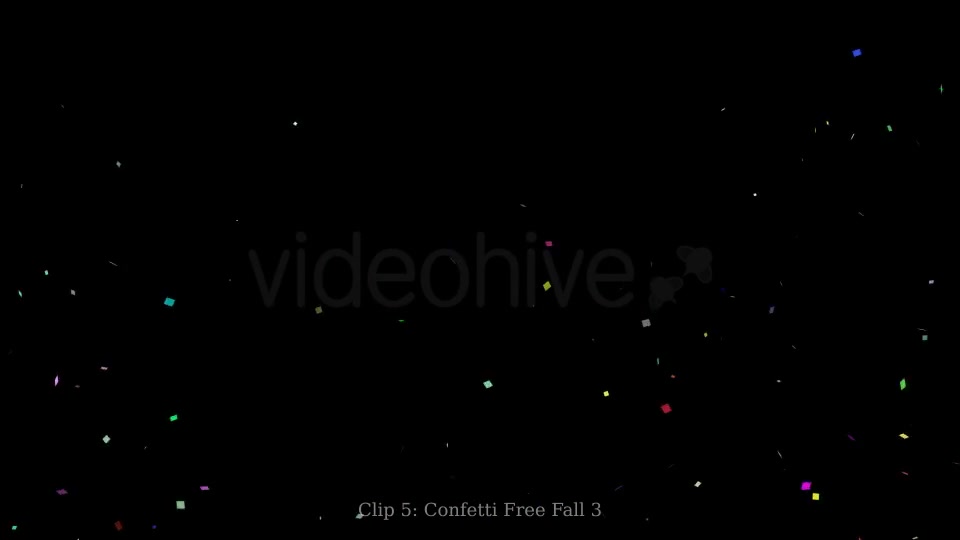 Confetti Overlay Pack Videohive 21026398 Motion Graphics Image 6