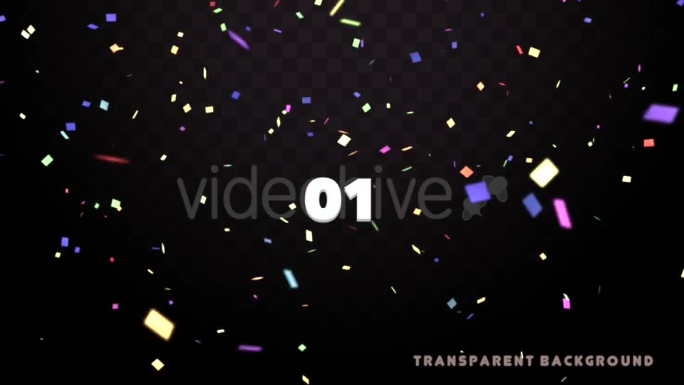 Confetti Overlays Videohive 20377677 Motion Graphics Image 3