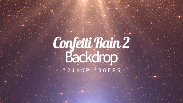 Confetti Rain 2 - Videohive Download 19532412