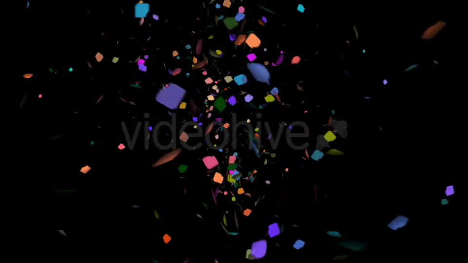 Confetti Rainbow Particles Pack of 7 Videohive 12202756 Motion Graphics Image 8