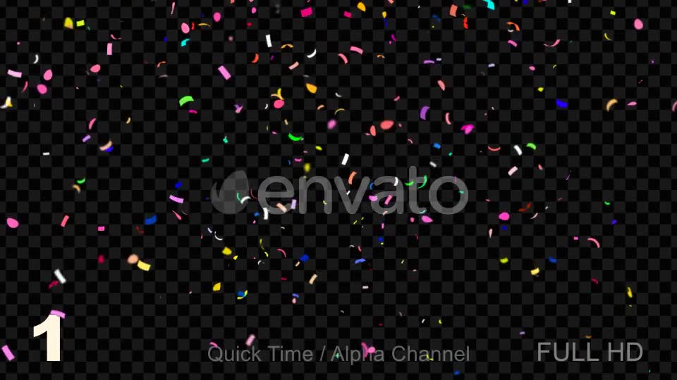 Confetti Videohive 22058946 Motion Graphics Image 1