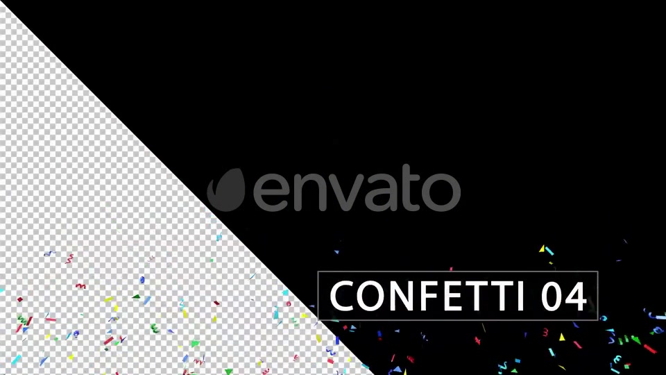 Confetti (With Alpha) 4K Videohive 25170235 Motion Graphics Image 9