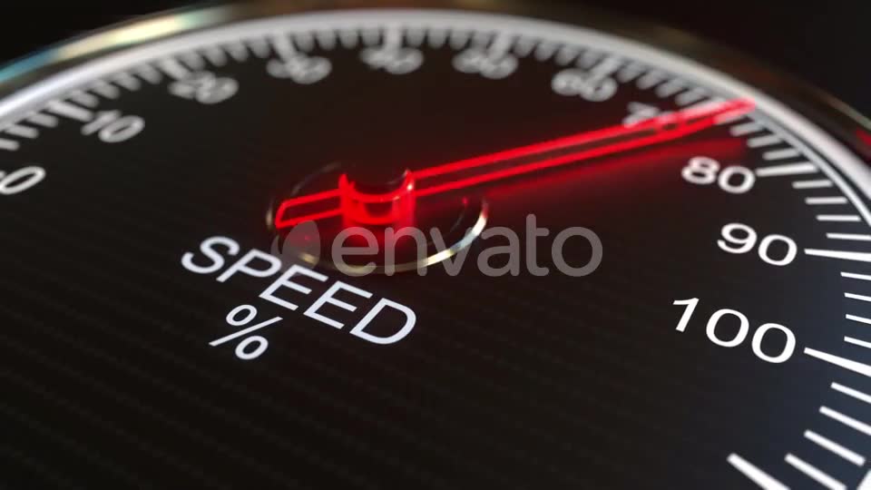 Connection Speed Meter or Indicator Videohive 21824591 Motion Graphics Image 2
