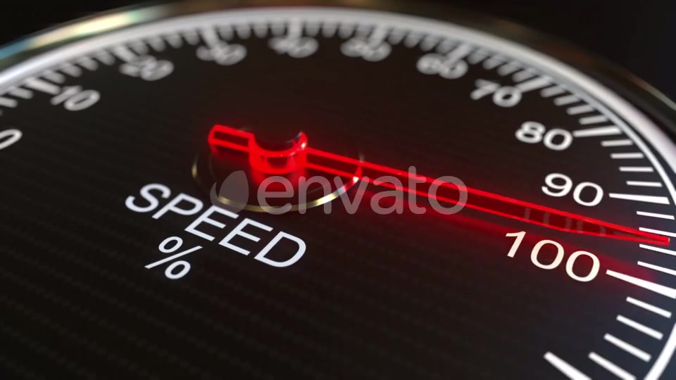 Connection Speed Meter or Indicator Videohive 21824591 Motion Graphics Image 3