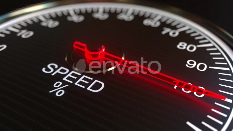 Connection Speed Meter or Indicator Videohive 21824591 Motion Graphics Image 4