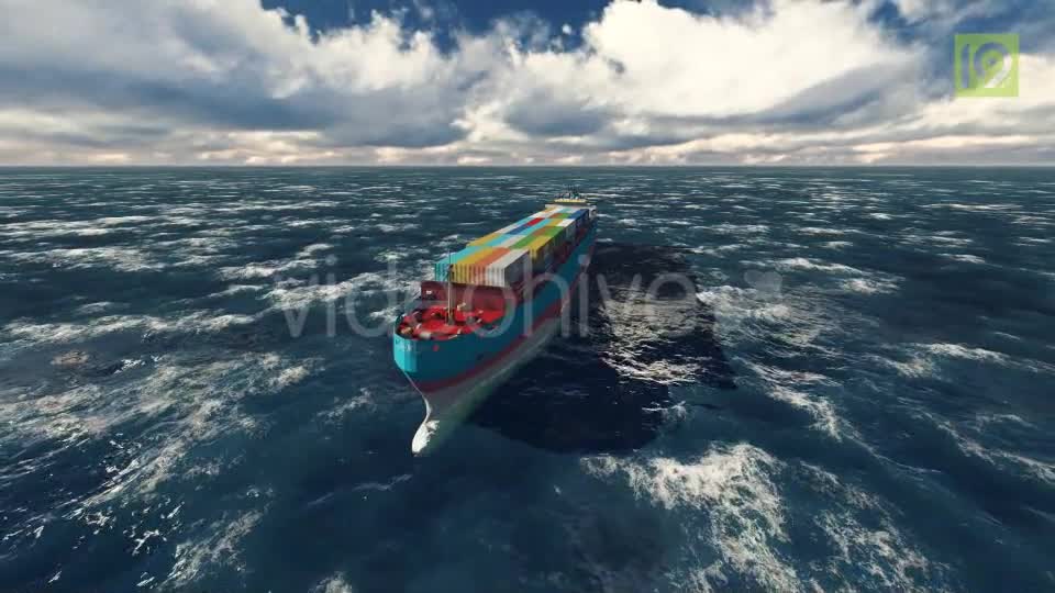 Container Ship Videohive 19975722 Motion Graphics Image 8