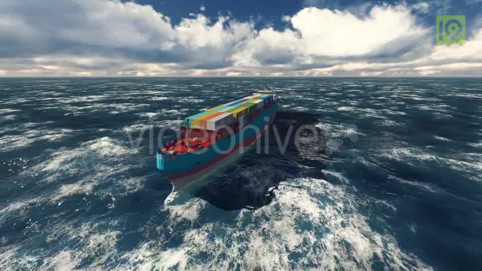 Container Ship Videohive 19975722 Motion Graphics Image 9