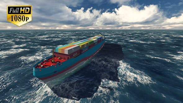 Container Ship - 19975722 Videohive Download