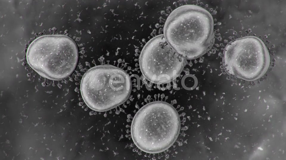 Corona Virus Microscopic View 4K Videohive 25909700 Motion Graphics Image 7