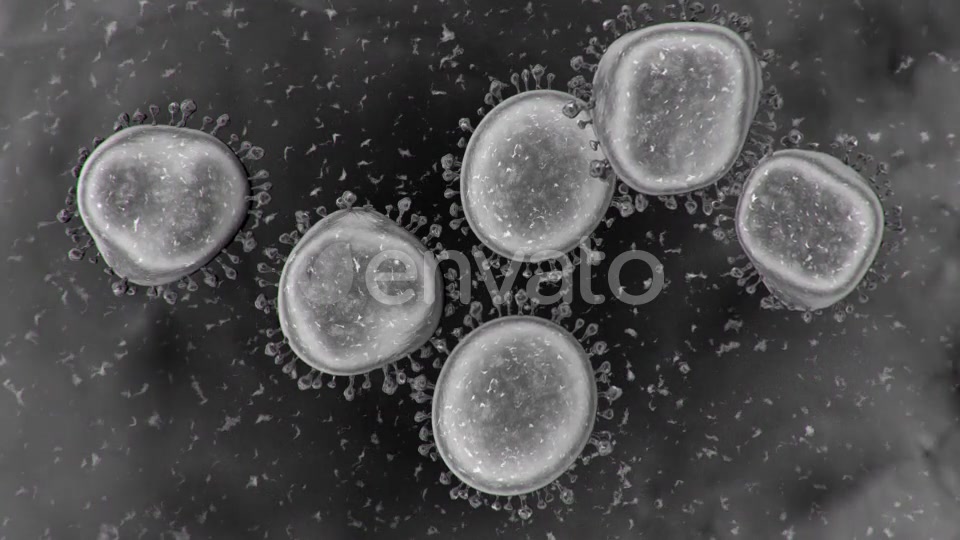 Corona Virus Microscopic View 4K Videohive 25909700 Motion Graphics Image 9