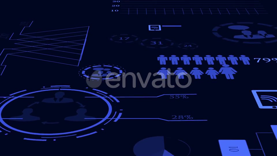 Corporate Business Finance Economy Chart Background Videohive 21567125 Motion Graphics Image 4