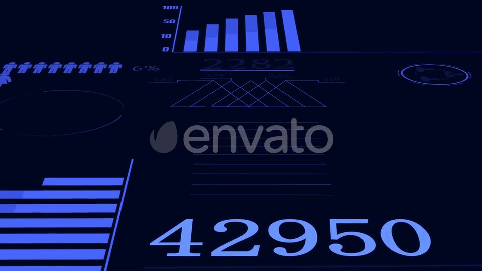 Corporate Business Finance Economy Chart Background Videohive 21567125 Motion Graphics Image 7
