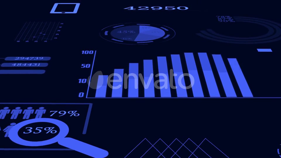 Corporate Business Finance Economy Chart Background Videohive 21567125 Motion Graphics Image 9