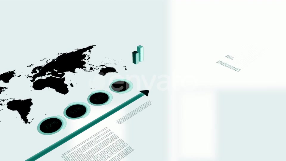 Corporate Business Finance Economy Chart Background Videohive 21633882 Motion Graphics Image 2