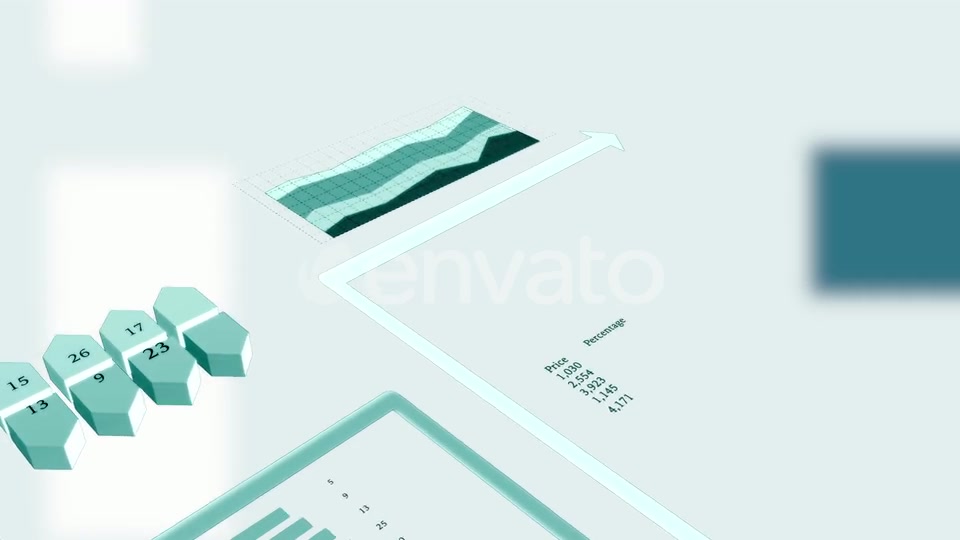 Corporate Business Finance Economy Chart Background Videohive 21633882 Motion Graphics Image 4