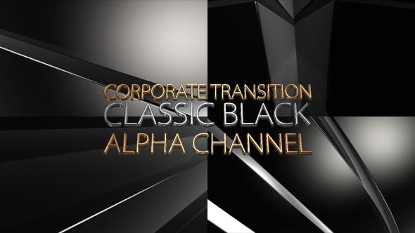 Corporate Transition Classic Black 4 Pack - 13922298 Download Videohive