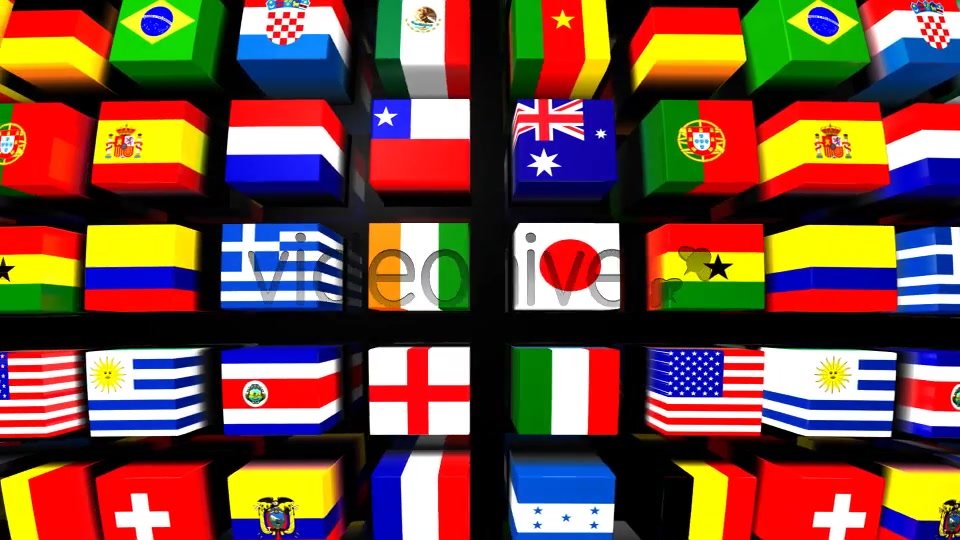 Country Flags Background Videohive 8036562 Motion Graphics Image 5