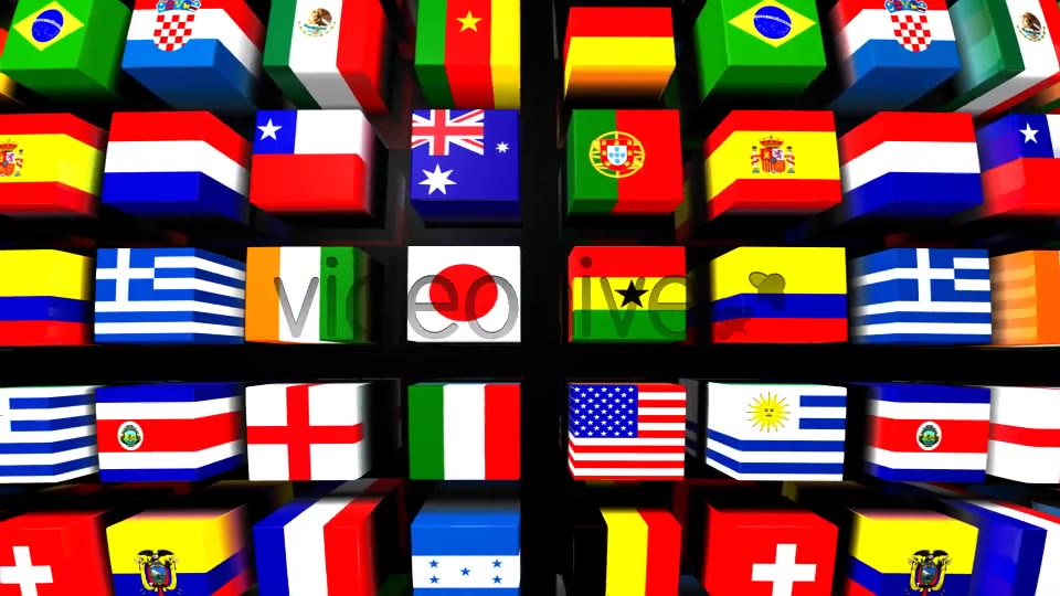 Country Flags Background Videohive 8036562 Motion Graphics Image 6