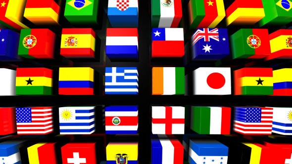 Country Flags Background - Videohive 8036562 Download