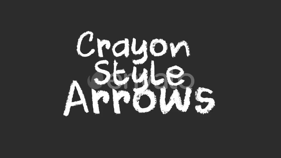 Crayon Style Arrows Videohive 25757999 Motion Graphics Image 1