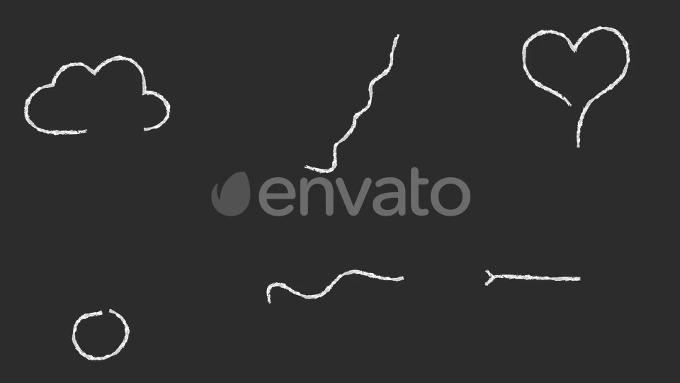 Crayon Style Arrows Videohive 25757999 Motion Graphics Image 9