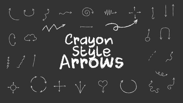 Crayon Style Arrows - Download Videohive 25757999
