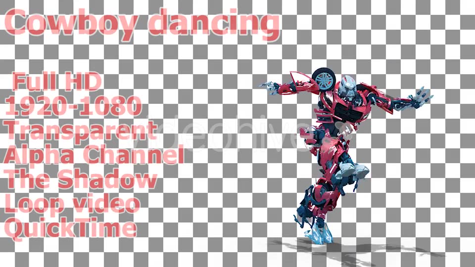 Crazy Dancer Autobots Videohive 21451846 Motion Graphics Image 2