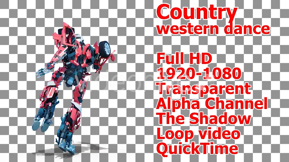 Crazy Dancer Autobots Videohive 21451846 Motion Graphics Image 5
