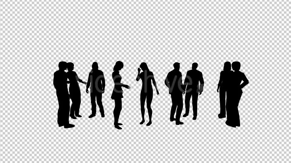 Creative People Silhouettes Videohive 19680378 Motion Graphics Image 1