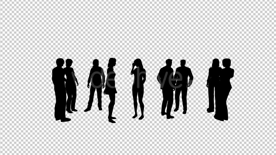 Creative People Silhouettes Videohive 19680378 Motion Graphics Image 4