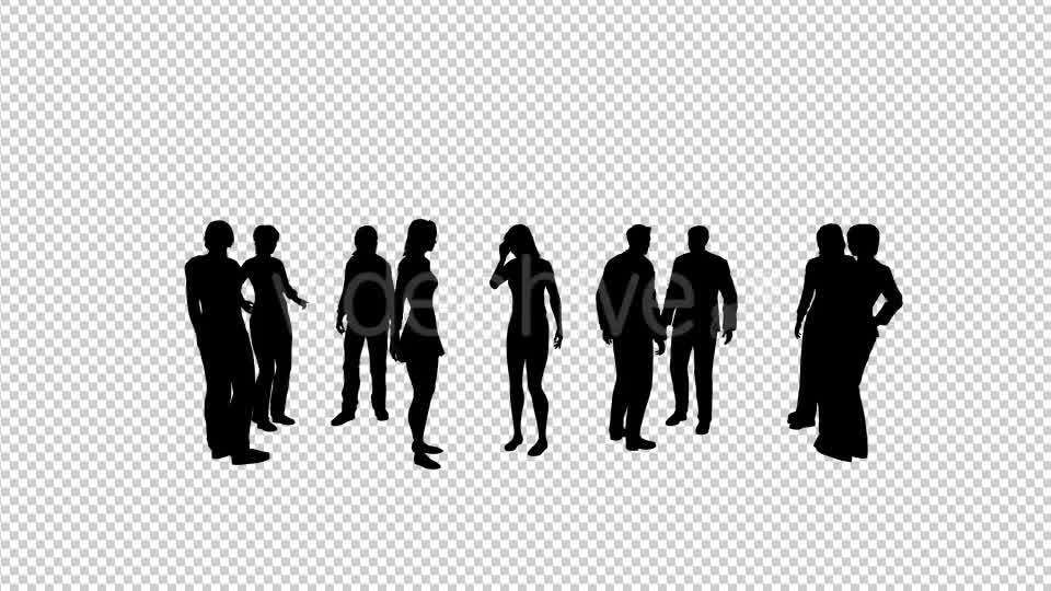Creative People Silhouettes Videohive 19680378 Motion Graphics Image 8