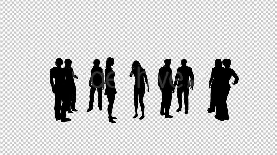 Creative People Silhouettes Videohive 19680378 Motion Graphics Image 9