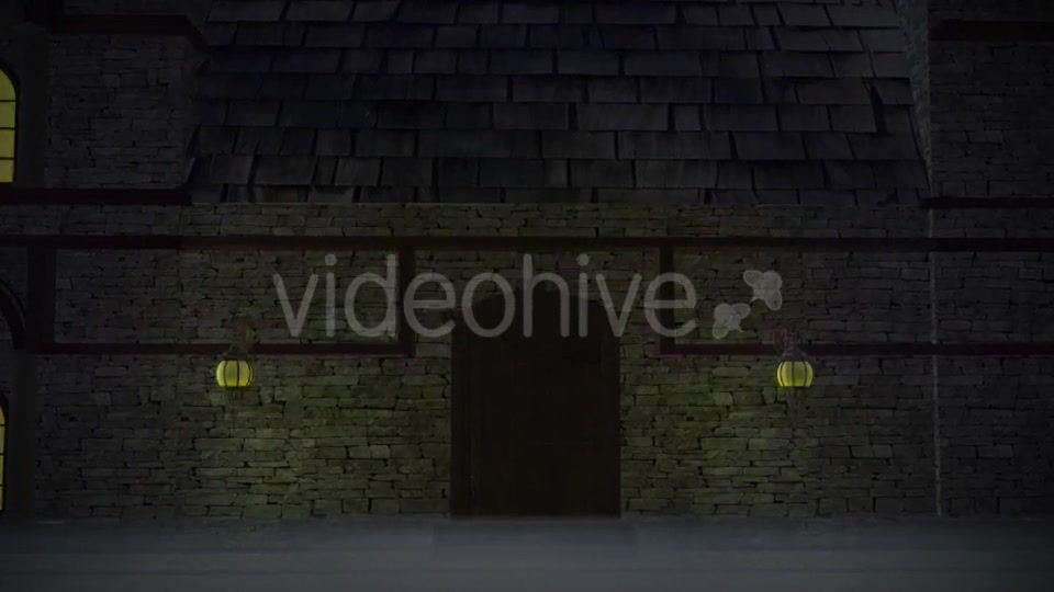 Creepy House Door Open Videohive 12872067 Motion Graphics Image 3